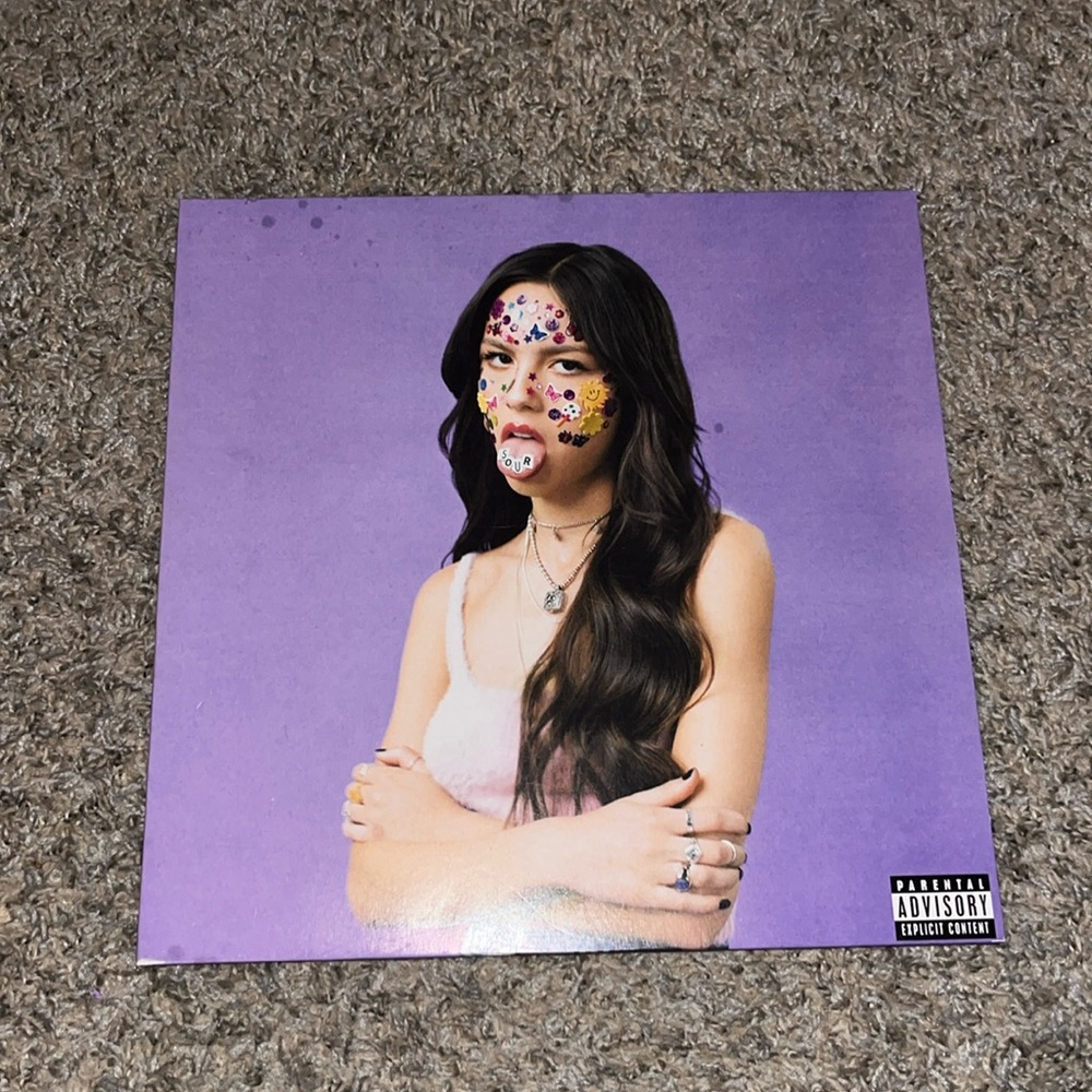 Olivia Rodrigo “Sour” vinyl gently used
